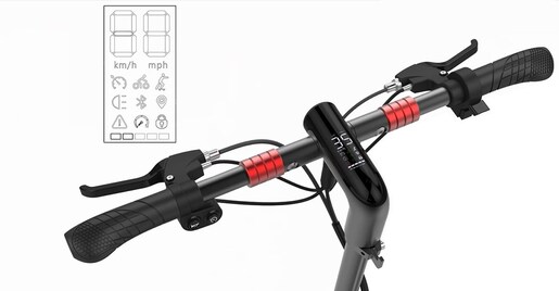 MS ENERGY e-trotinet e20 black