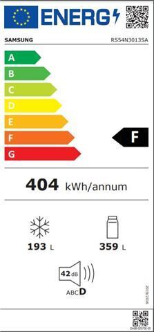 Samsung side by side frižider RS54N3013SA/EO