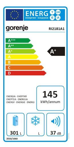 Gorenje ugradni frižider RI2181A1