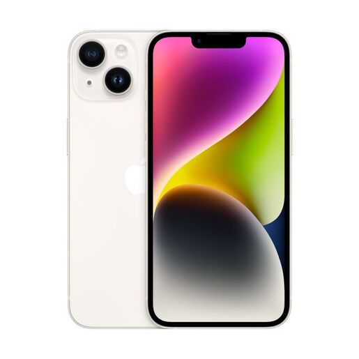 Apple iPhone 14 telefon, 6/128 GB, Starlight