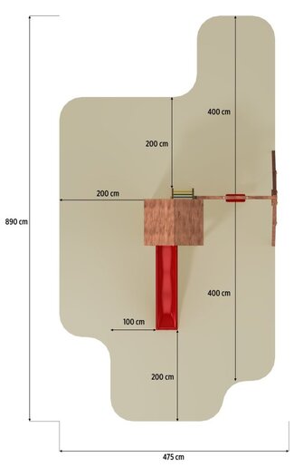 Fungoo dječje igralište set CAROL 2