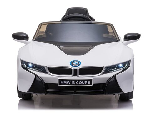 BMW i8 JE1001 licencirani auto na akumulator, bijeli