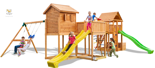 Fungoo drveno dječje igralište PLAY BOX - Maxi set