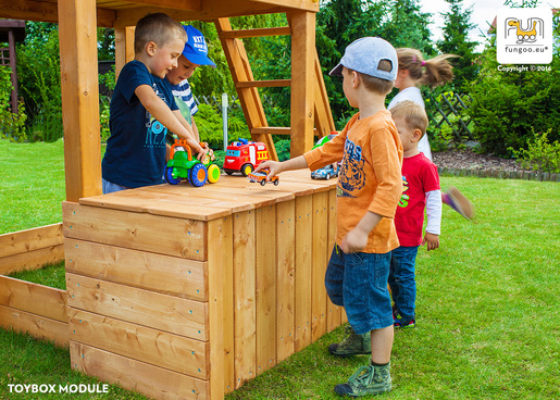 Fungoo drveno dječje igralište PLAY BOX - Maxi set