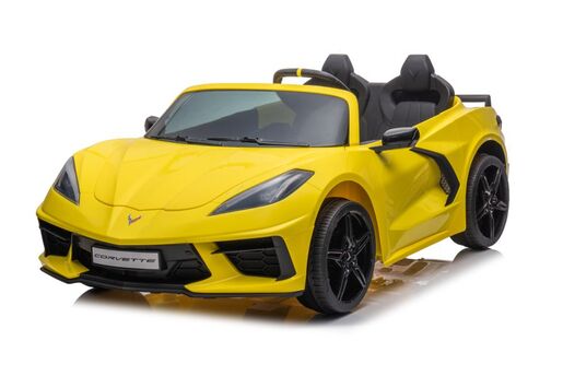 Corvette Stingray licencirani auto na akumulator, žuti