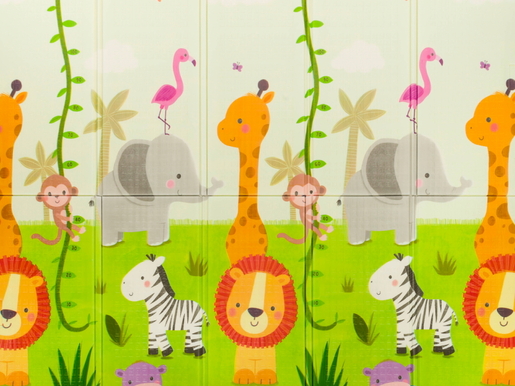 Lionelo dječja podloga za igru Robby Multico - edukativni madrac s dvije strane