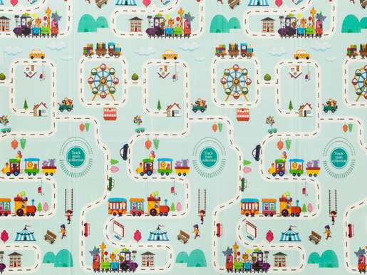 Lionelo dječja podloga za igru Robby Multico - edukativni madrac s dvije strane