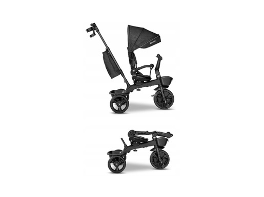 Lionelo tricikl Kori, 2 u 1, okvir od magnezija, sivi