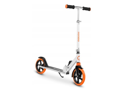 Lionelo romobil Luca, nosivost do 100Kg, za djecu i odrasle, bijeli