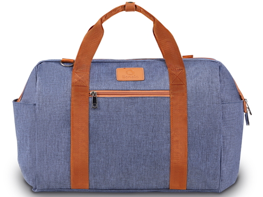 Lionelo torba za mamu Ida + podloga za previjanje + torbica za kozmetiku, plava