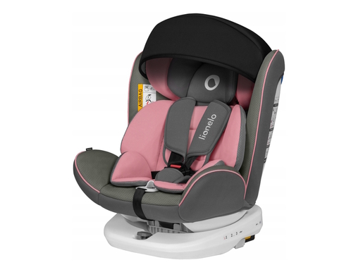 Lionelo autosjedalica Bastiaan, ISOFIX, 0-36Kg, roza
