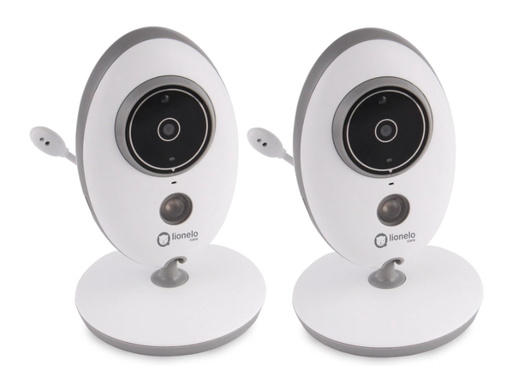 Lionelo dječji video monitor BabyLine 5.1, 2xkamera, 8 uspavanki, domet do 300m
