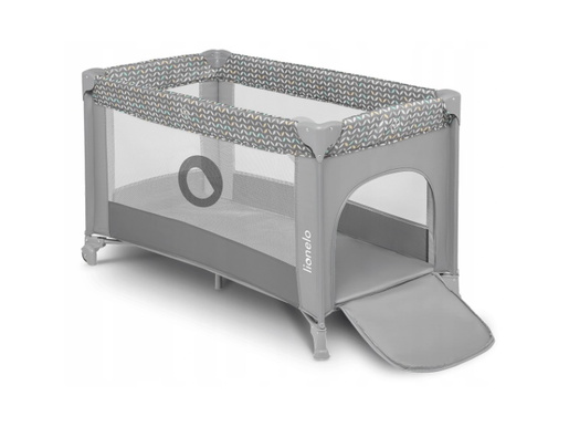 Lionelo dječji prijenosni krevetić Stefi, siva