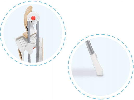 Lionelo dječja hranilica/ležaljka Linn PLUS bež