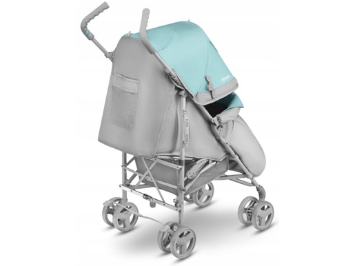 Lionelo dječja kolica ELIA tirkiz + zaštita od kiše, komaraca, prekrivač za noge