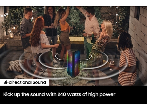 Samsung MX-ST50B/EN Sound tower, 240W, bi-direkcionalni zvuk, ugradna baterija, vodootpornost (IPX5)