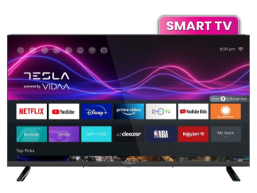 TESLA LED TV 32M325BHS Frameless, HD Ready, VIDAA OS Smart TV, DVB-T/T2/C/S/S2, Miracast, Hotel mode