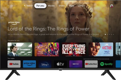 Televizor Tesla 55S635BUS LED TV 55" ultra HD, Smart Google TV, DVB-T2/C/S2