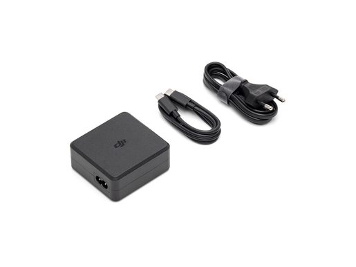 DJI 100W USB-C Power Adapter - Compatibility: Mavic 3 Enterprise, Mavic 3 PRO, Mavic 3, AIR 3, Avata