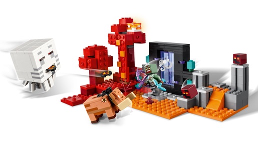 LEGO Minecraft Zasjeda kod portala u Podzemlje 21255
