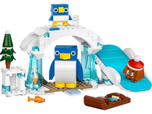 LEGO Super Mario Penguin i obitelj u snježnoj pustolovini – proširena staza 71430