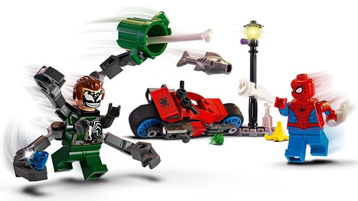 LEGO Super Heroes Utrka na motociklima: Spider-Man protiv Doca Ocka 76275