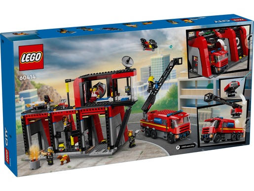 LEGO City Vatrogasna postaja i vatrogasni kamion 60414