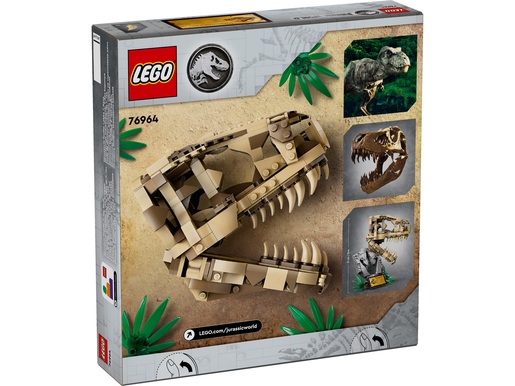 LEGO Jurassic World Fosili dinosaura: T. rexova lubanja 76964