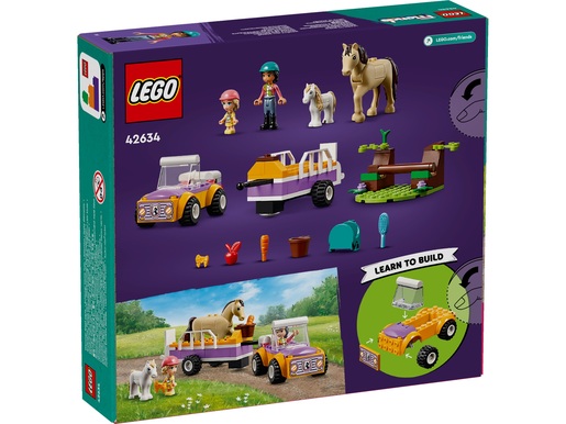 LEGO Friends Prikolica za konja i ponija 42634