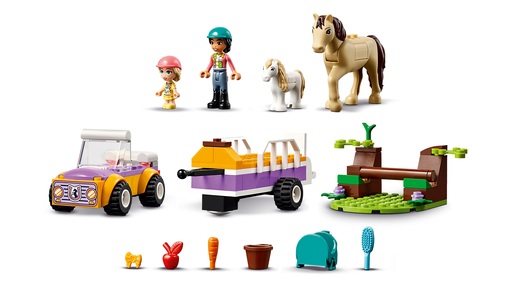 LEGO Friends Prikolica za konja i ponija 42634