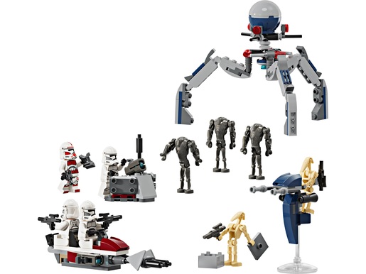 LEGO Star Wars TM Bojni komplet: klonirani vojnik™ i bojni droid™ 75372