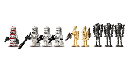 LEGO Star Wars TM Bojni komplet: klonirani vojnik™ i bojni droid™ 75372