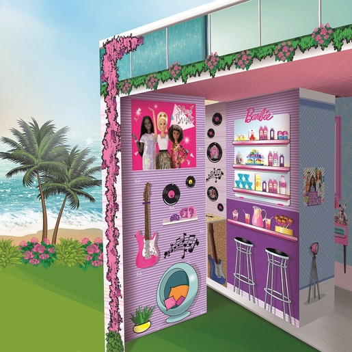 Barbie kartonska ljetna vila s lutkom