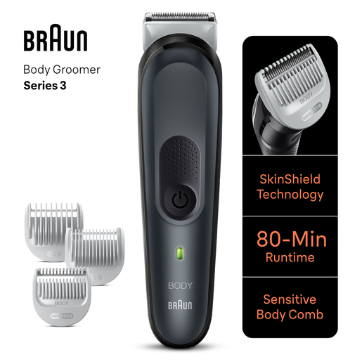 Braun body groomer za uređivanje dlačica BG3340