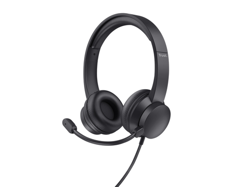 TRUST Ayda Lightweight on-ear USB PC headset