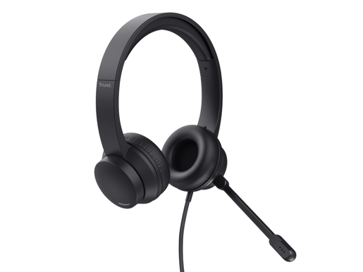 TRUST Ayda Lightweight on-ear USB PC headset