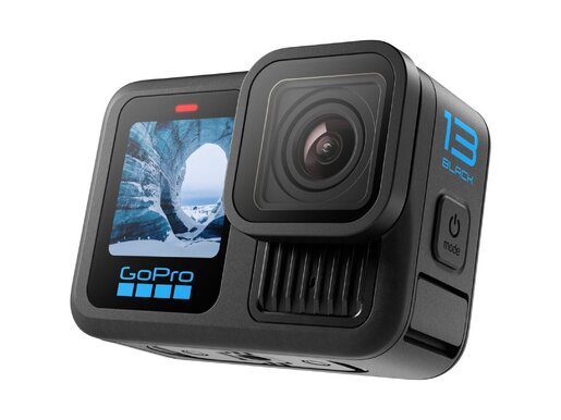 GoPro HERO13 Black, 5.3K60/4K120, 27MP Photo, HyperSmooth 6.0, Dual LCD, 8x slo-mo, Waterproof 10m