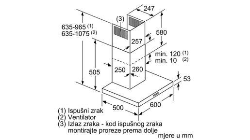 Bosch aspirator DWB66BC60