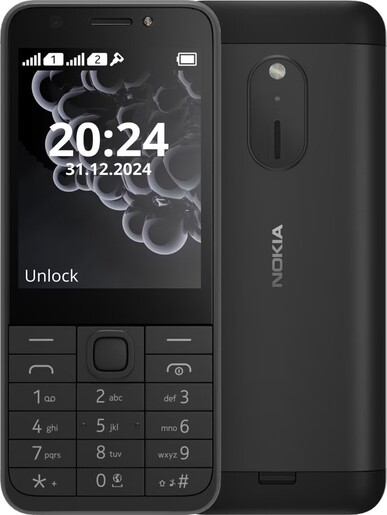 Nokia 230 Dual SIM (2024 Edition) Black, mobilni telefon