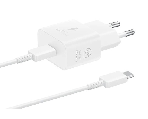 Samsung 25W brzi punjač, USB-C Power Adapter, Bijeli (EP-T2510XWEGEU)