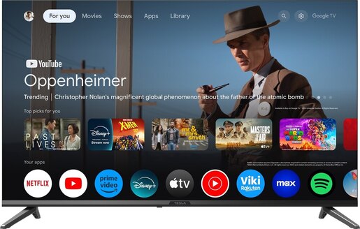 TESLA LED TV 43S645BFS Frameless, Full HD, Google Smart TV, Chromecast, DVB-T/T2/C/S/S2, HDR, HLG