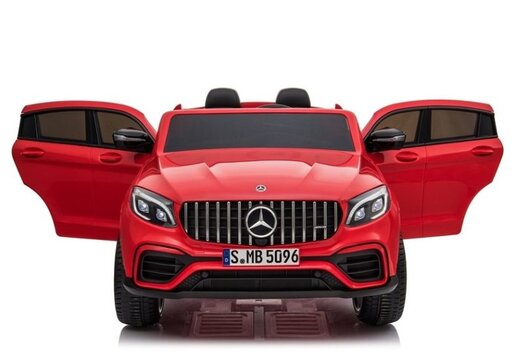 Licencirani Mercedes GLC 63S dvosjed crveni - auto na akumulator