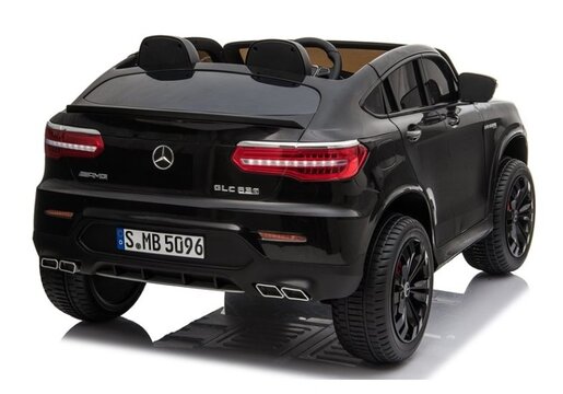 Licencirani Mercedes GLC 63S dvosjed crni - auto na akumulator