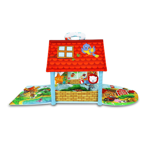 Lionelo Agnes plus 2u1 edukativna igraonica i kućica