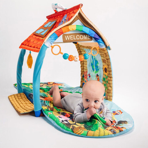 Lionelo Agnes plus 2u1 edukativna igraonica i kućica