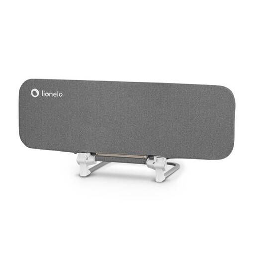 Lionelo zaštitna ograda za krevet Lora, 105x45cm, Grey Stone