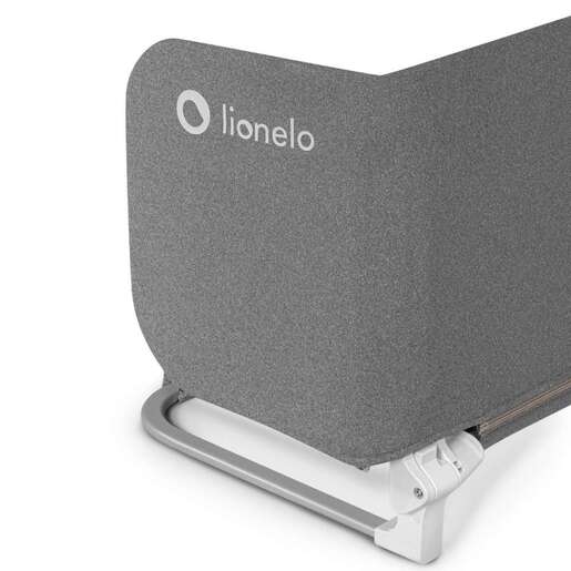 Lionelo zaštitna ograda za krevet Lora, 105x45cm, Grey Stone