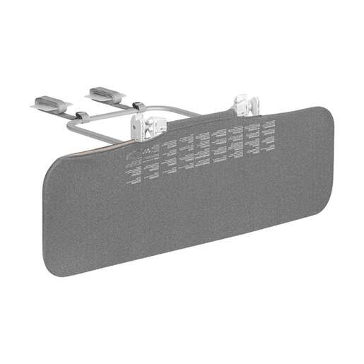 Lionelo zaštitna ograda za krevet Lora, 105x45cm, Grey Stone