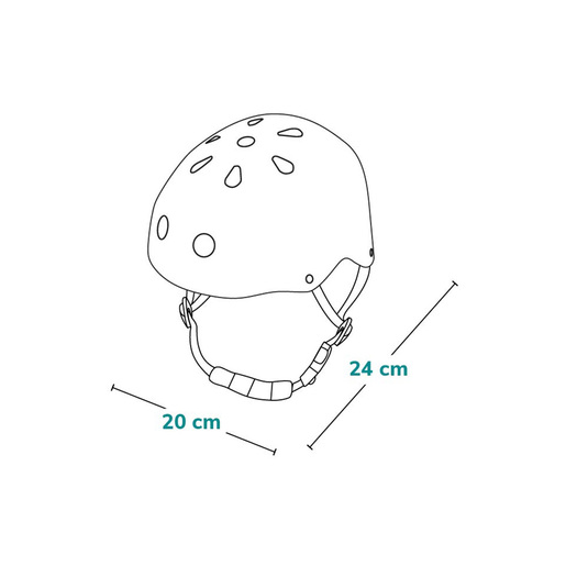 Lionelo kaciga Helmet, bijela