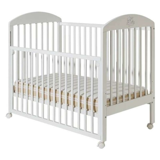 Bambino Bambi krevetac za bebe bez fioke – bijeli